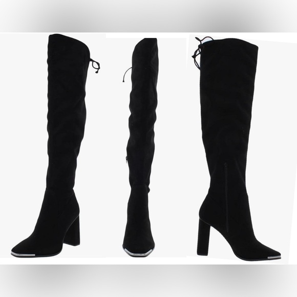 BCBGeneration Women's Abanna Over The Knee Boot - Black (7) - Picture 1 of 7